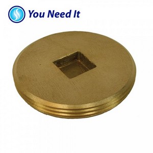 BRASS CO PLG 4 CS