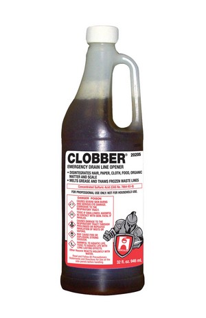 CLOBBER/DRAIN SNAKE 1-QUART